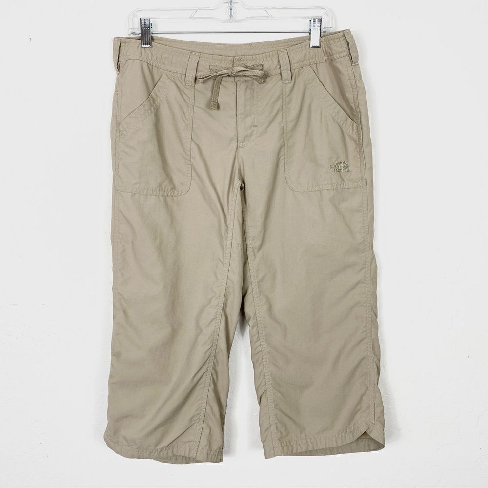 The North Face Tan Nylon Outdoor Hiking Capris